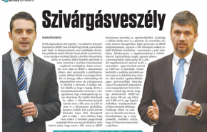 Szivárgásveszély