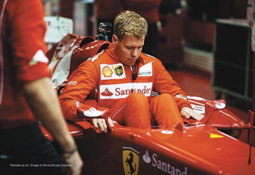 <h1>Sebastian Vettel a Ferrariban</h1>-