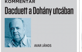 Avar János: Dacduett a Dohány utcában