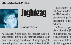 Jogászszemmel: Joghézag