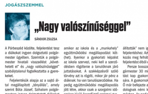 Jogászszemmel: 'Nagy valószínűséggel'