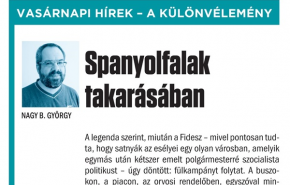 Nagy B. György: Spanyolfalak takarásában