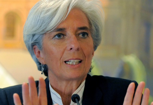 <h1>Christine Lagarde
</h1>-