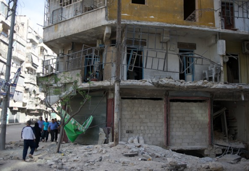 <h1>Romos házak Aleppóban
(A szerző felvétele)</h1>-