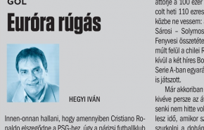 Hegyi Iván: Euróra rúgás