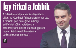 Így titkol a Jobbik - Munkatársunk egy órát kapott, felügyelet mellett nézhette át a csomagot