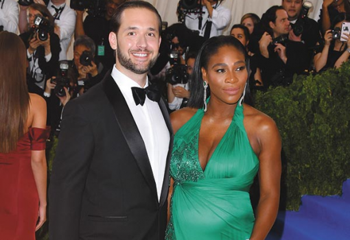 <h1>Serena Williams és Alexis Ohanian</h1>-