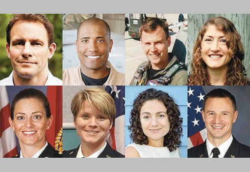<h1>A NASA kiválasztottjai: többdiplomás orvosok, mérnökök, fizikusok, katonák (Forrás: NASA)</h1>-