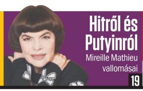 Mireille Mathieu-nek Oroszországról és rólunk is a szerelem jut eszébe