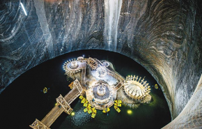 2000 éves sóbányát alakítottak elképesztő látványossággá