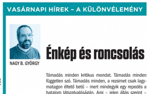 Nagy B. György: Énkép és roncsolás