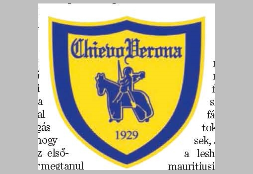 <h1>A Chievo ma a Seria A-ban játszik, címerében
pedig büszkén szárnyal a szamár</h1>-