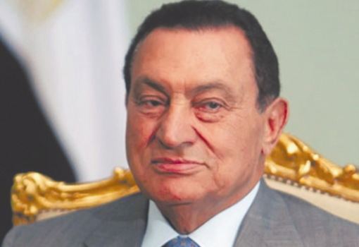 <h1>Hoszni Mubarak egyiptomi elnök </h1>-