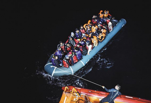 <h1>Menekültek - Fotó: Bulent Kilic, AFP / Europress</h1>-