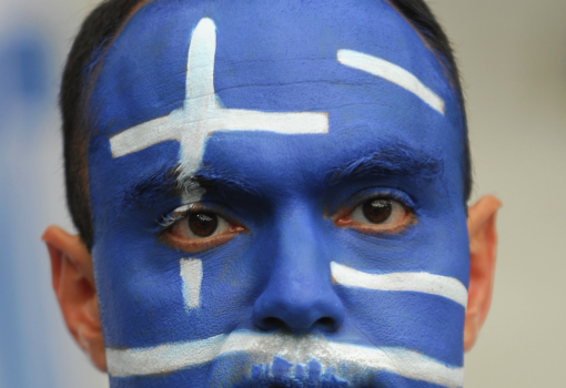 <h1>Görög szurkoló az Európa-bajnokságon: nem sok jóra számíthat</h1>-