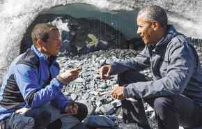 Túlélőtippek az elnöknek - Bear Grylls: Sztárok a vadonban, Discovery Channel