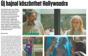 Új hajnal köszönthet Hollywoodra