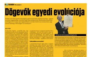 Dögevők egyedi evolúciója