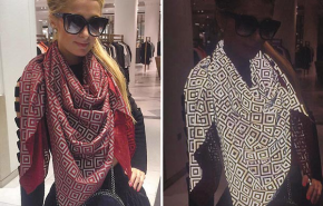Ezentúl a sztárok bosszantják a paparazzókat - Paris Hilton is használja a sálat