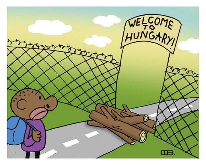 Welcome to Hungary!  
WEISZ BÉLA rajza — Weisz Béla rajza