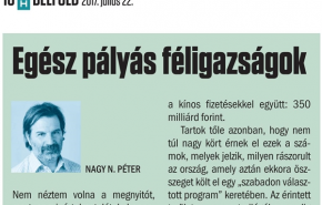 Nagy N. Péter: Egész pályás féligazságok