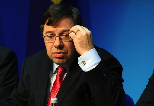 <h1>Brian Cowen, az elsô bûnbak
</h1>-