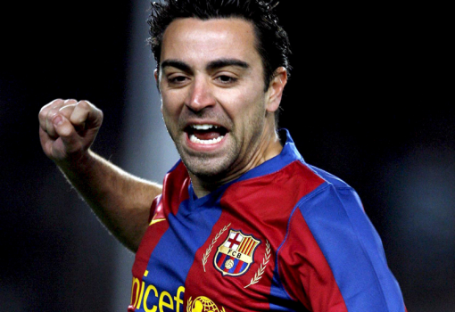 <h1>Xavi, a Barca kapitánya</h1>-