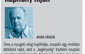 Avar János: Kapitány híján