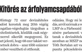 Kitörés az árfolyamcsapdából