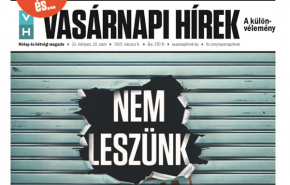 Vasárnapi Hírek: NEM LESZÜNK ZÁRVA