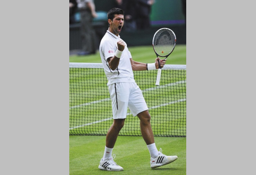 <h1>Novak Djokovics</h1>-
