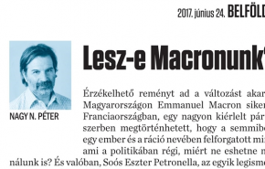 Nagy N. Péter: Lesz-e Macronunk?