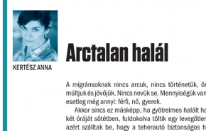 Kertész Anna: Arctalan halál