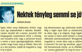 Jogászszemmel: Nektek tényleg semmi se jó? 