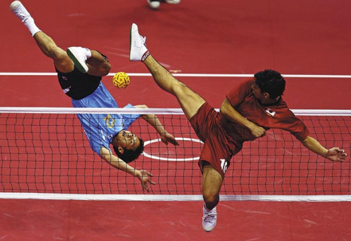 <h1>Sepak Takraw</h1>-