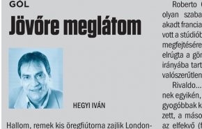 Hegyi Iván: Jövőre meglátom